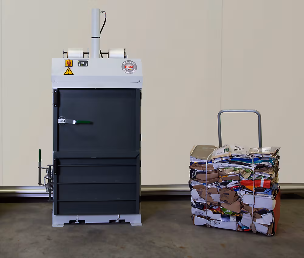 Presă mică verticală – HSM V-Press 503 eco