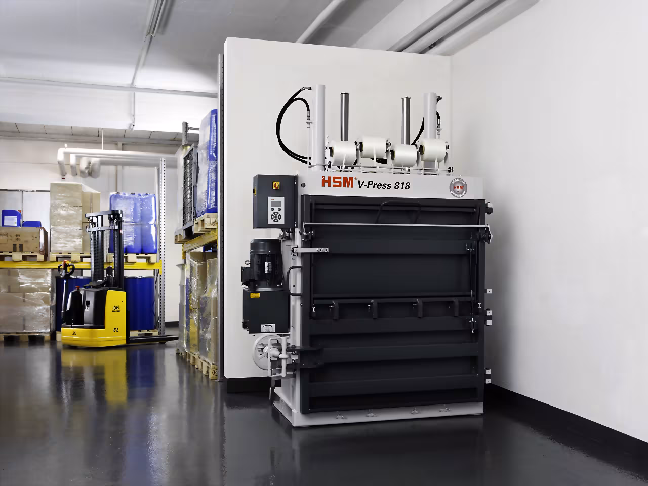 Presă verticală – HSM V-Press 818
