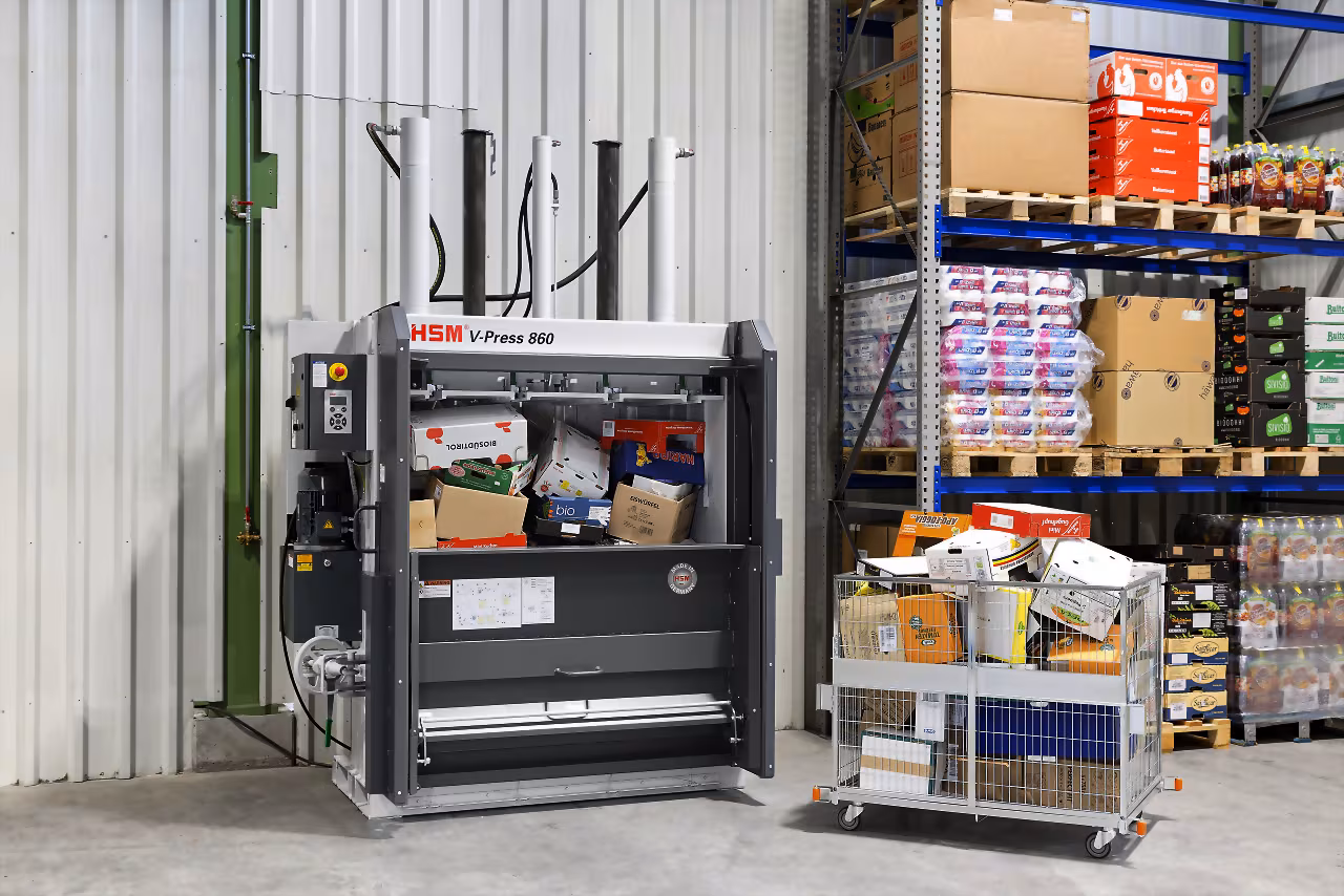 Presă verticală – HSM V-Press 860 plus B