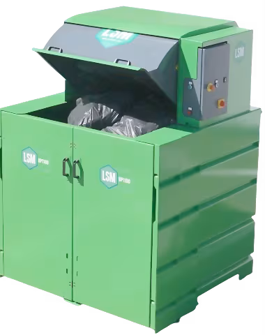 Compactor închis container 1100 litri – LSM Bin Maximiser