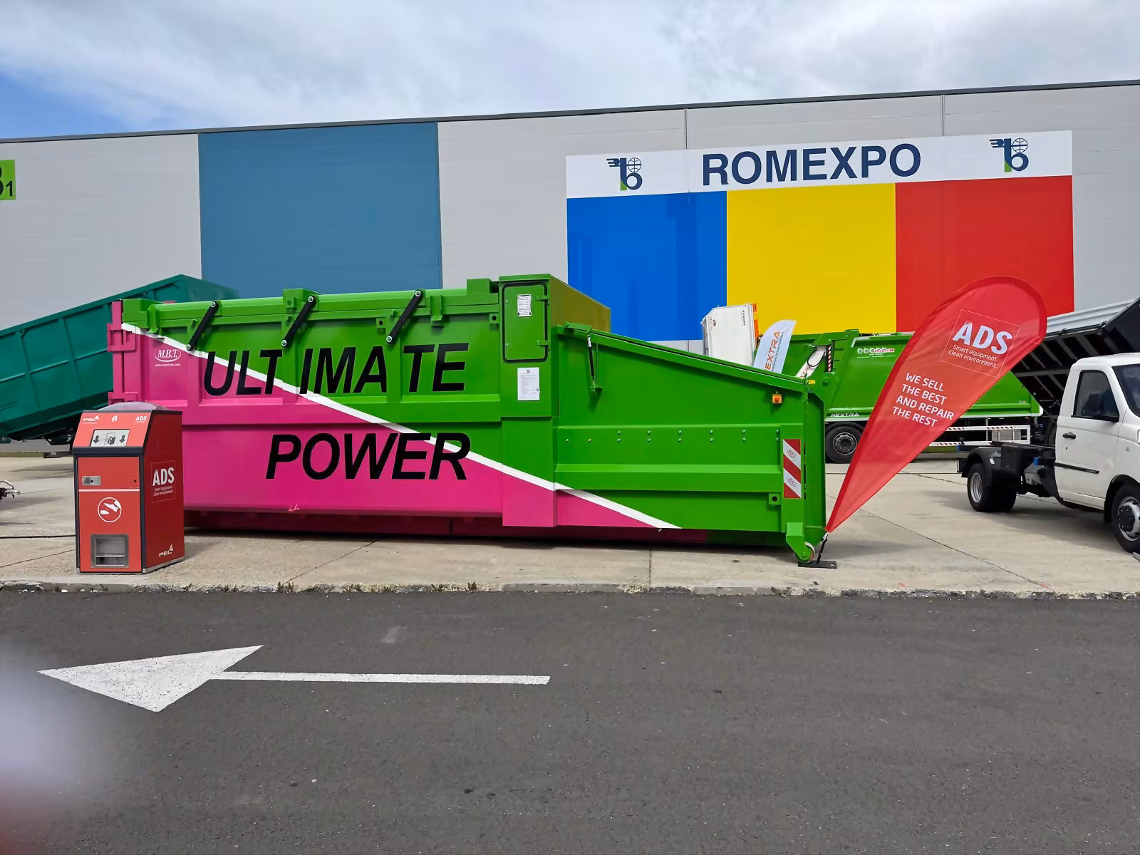 Prescontainer mobil Large (L) – Compactare carton