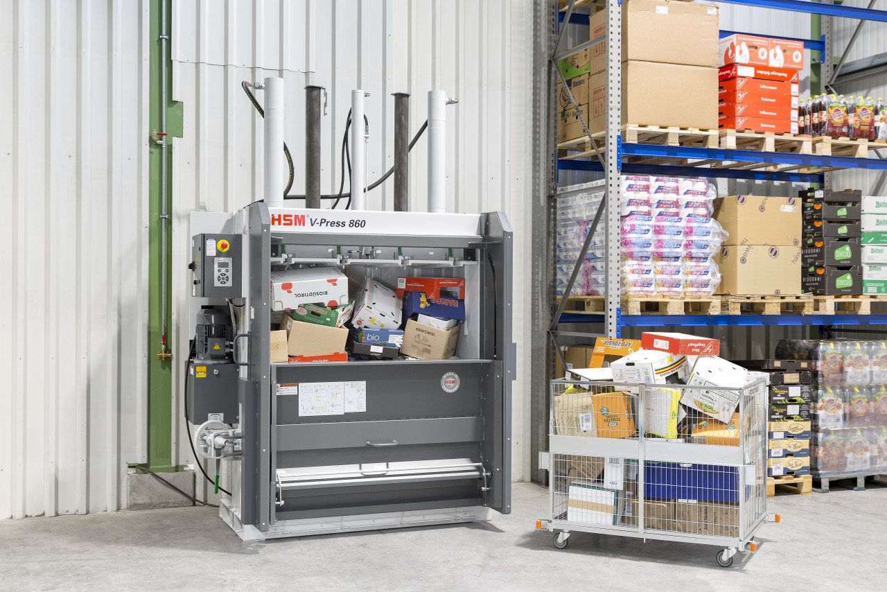 Presă verticală – HSM V-Press 860 plus B