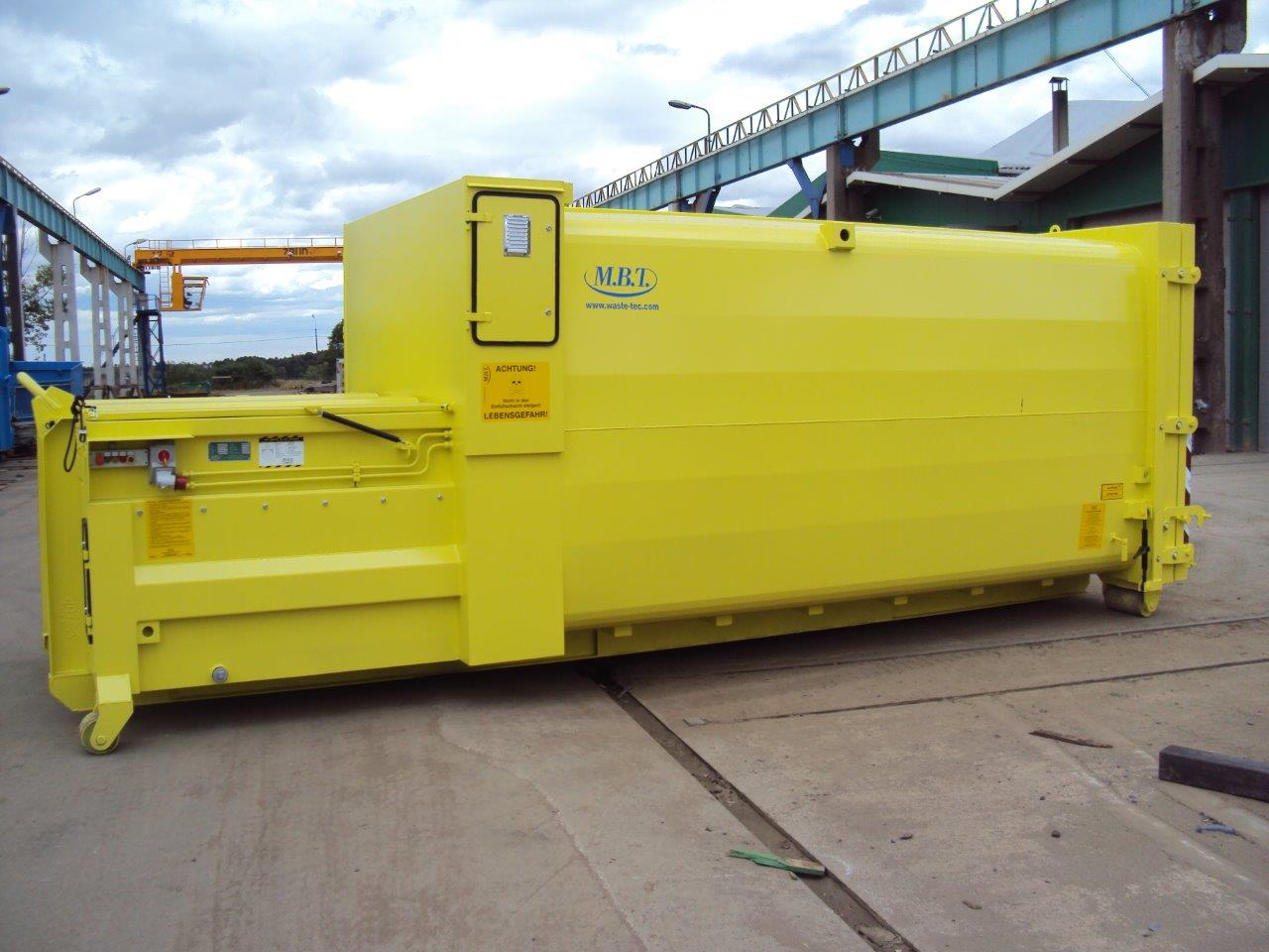 Prescontainer mobil Standard (N) – Fracție uscată