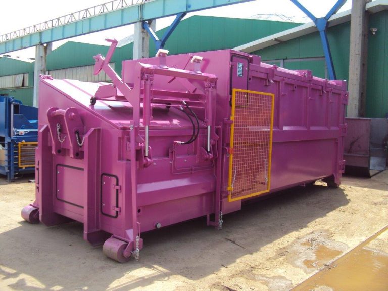 Prescontainer autogunoieră