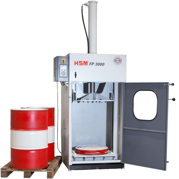 Presă pentru butoaie – HSM FP 3000