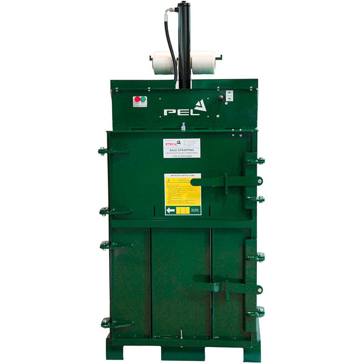 Presă mică verticală PEL 700 pentru carton, hârtie, folie